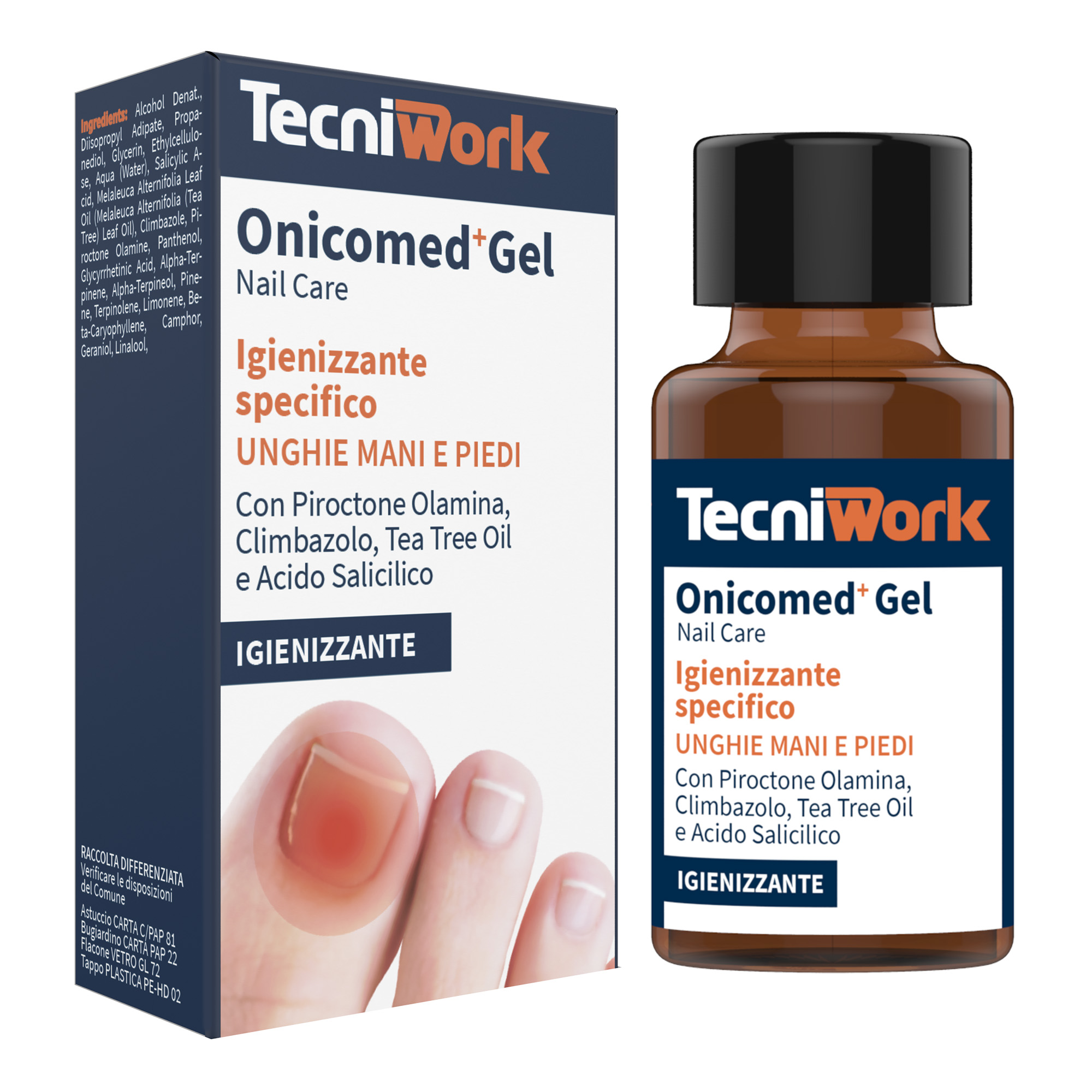 Onicomed+ 11 ml Gel igienizzante per unghie di piedi e mani Onicomed+ 11 ml — 2