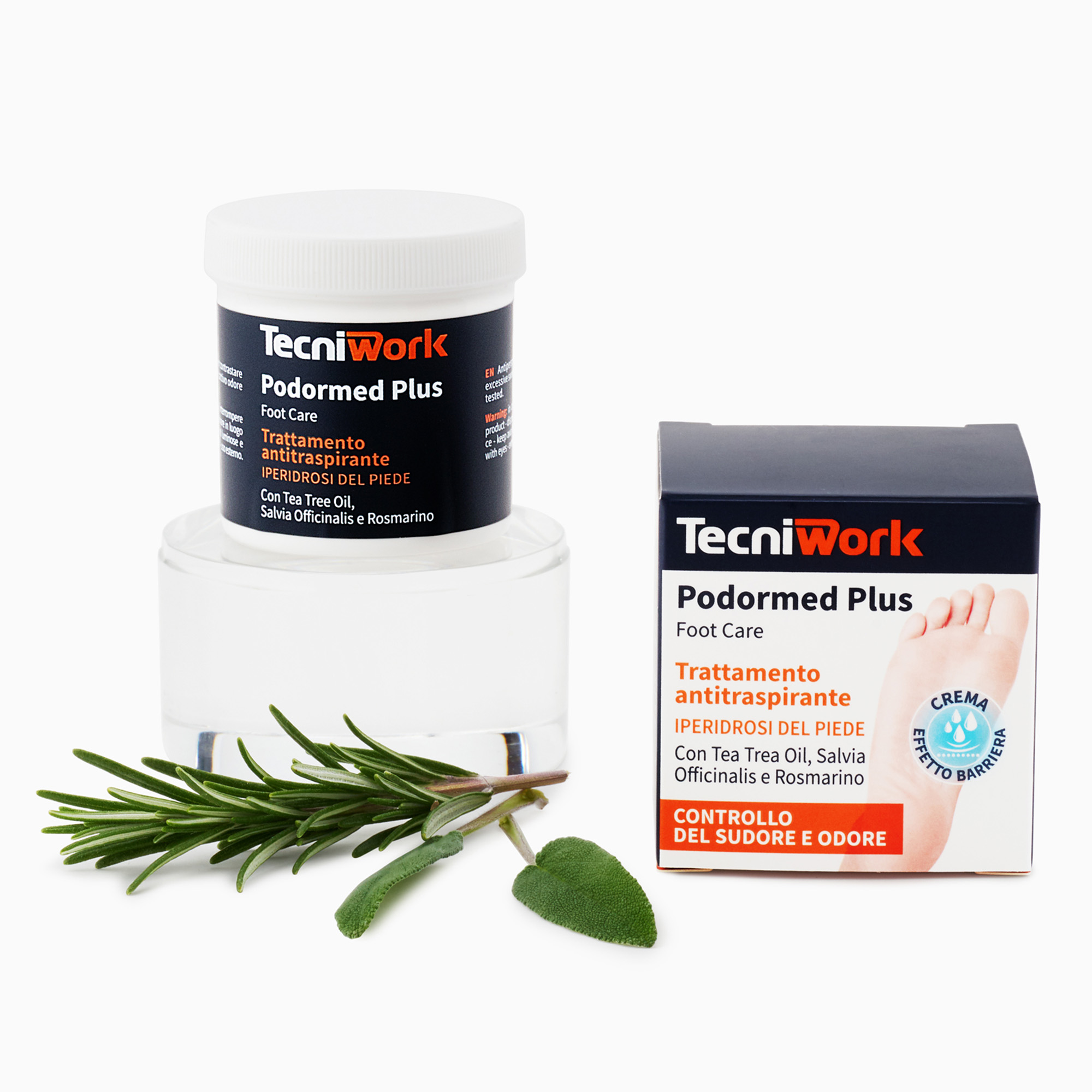Trattamento iperidrosi piedi antitraspirante in crema Podormed Plus 75 ml — 2