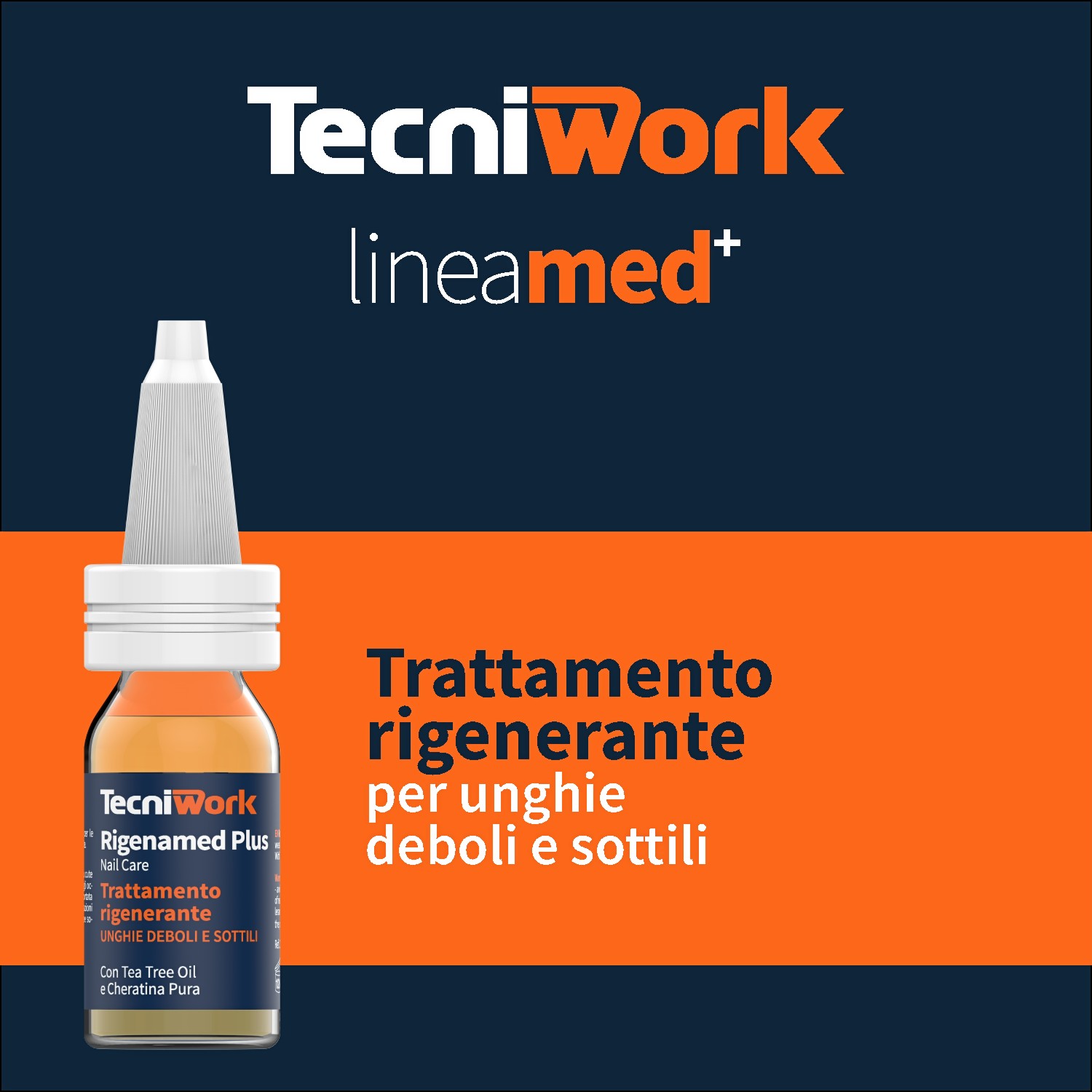 RigenaMed Plus Trattamento rigenerante per unghie deboli e sottili 15 ml