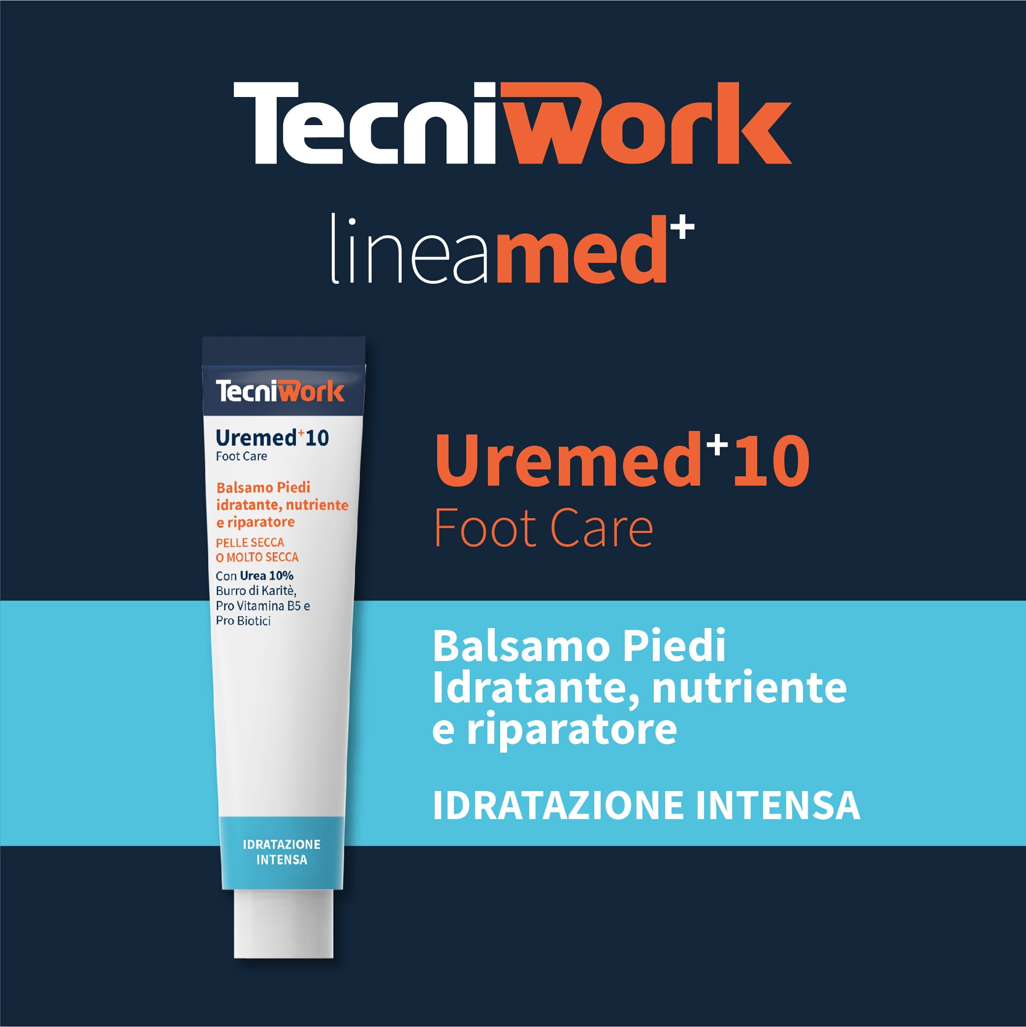 Balsamo piedi idratante con 10% di Urea Uremed+ 75 ml