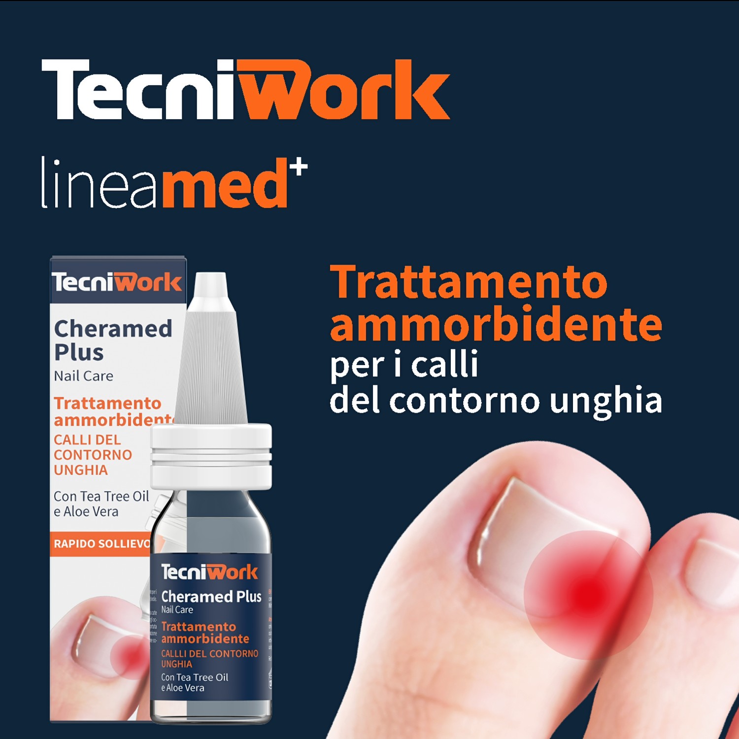 Cheramed Plus Trattamento ammorbidente per calli del contorno unghia  15 ml — 1