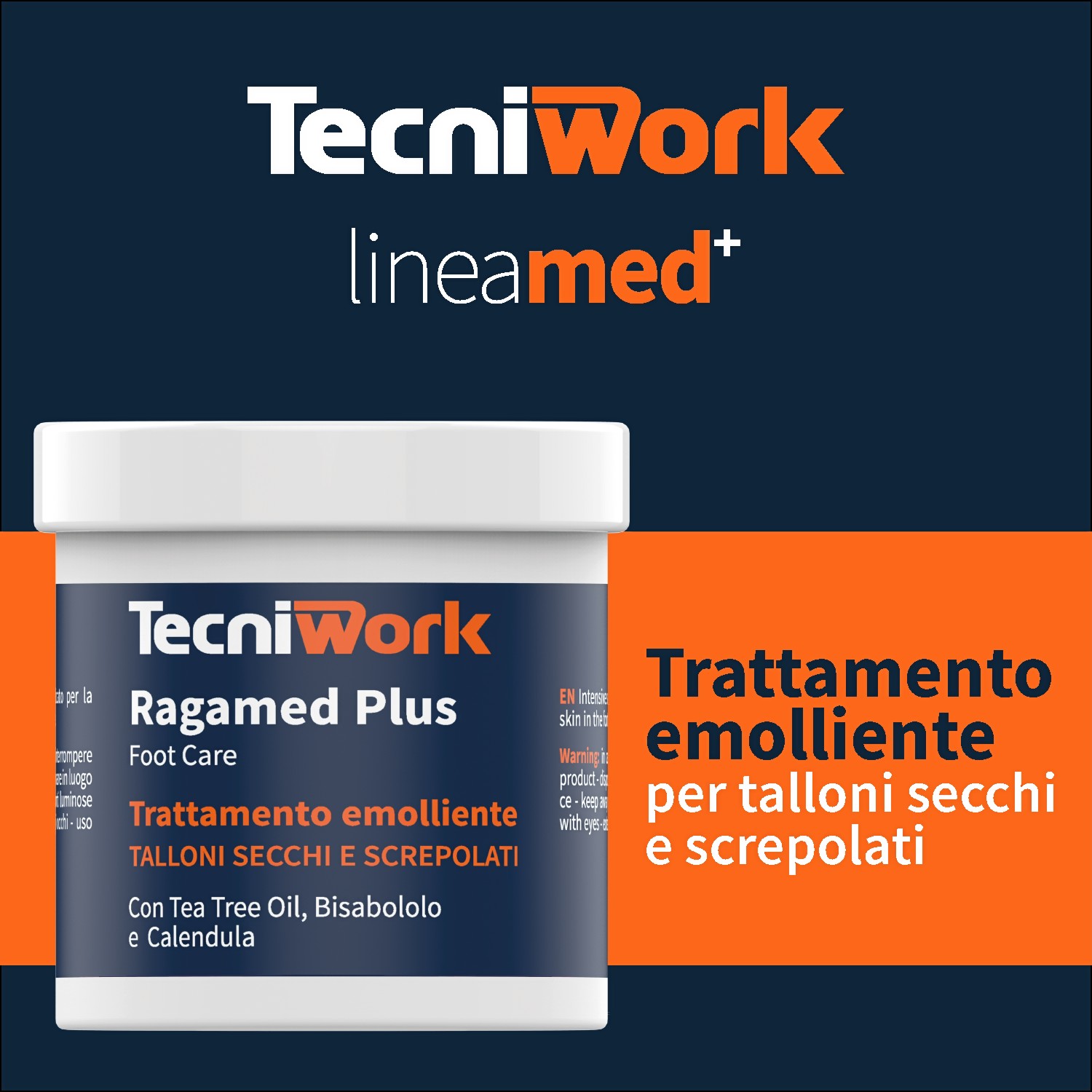 Ragamed plus Trattamento piedi emolliente per talloni secchi e screpolati  75 ml